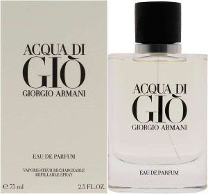 Giorgio Armani Acqua Di Gio - 75ml Eau De Parfum Refillable Spray